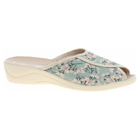 detail Dámske domáce papuče Rogallo 29541 modrá