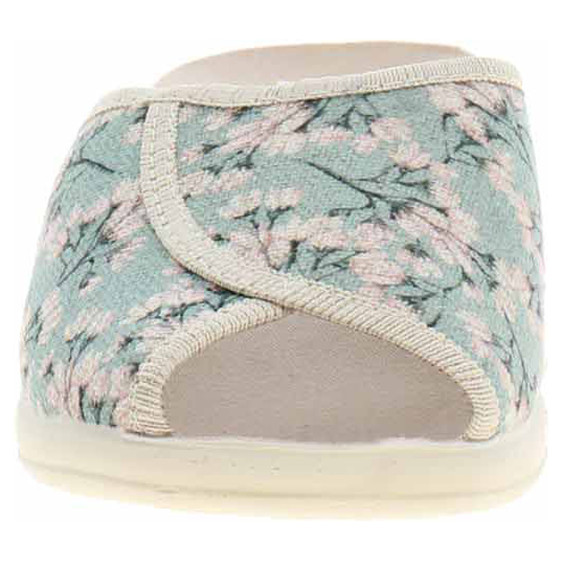 detail Dámske domáce papuče Rogallo 29541 modrá