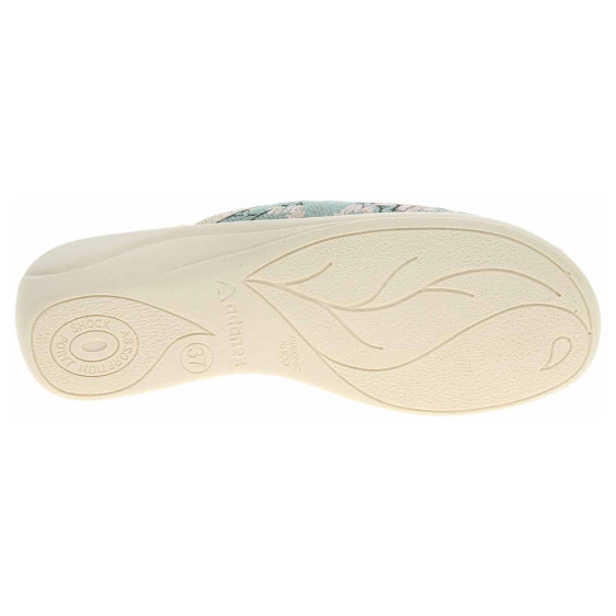 detail Dámske domáce papuče Rogallo 29541 modrá