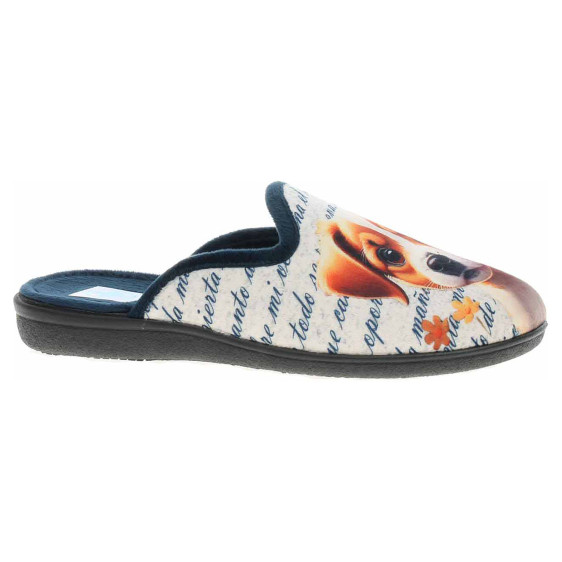 detail Dámske domáce papuče Medi Line 1519-025 marino