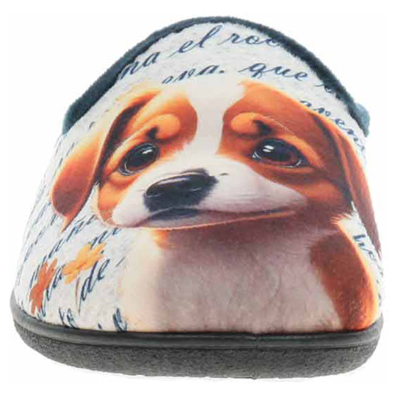 detail Dámske domáce papuče Medi Line 1519-025 marino