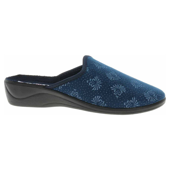 detail Dámske domáce papuče Rogallo 29784 modrá
