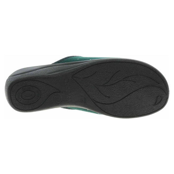 detail Dámske domáce papuče Rogallo 29968 zelená