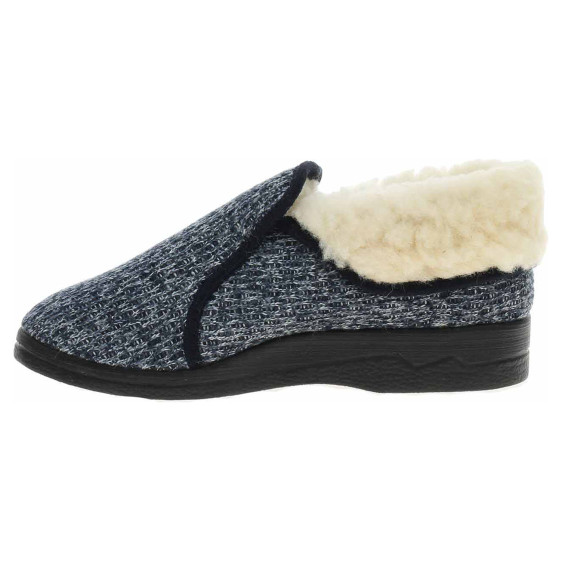 detail Dámske bačkory Rogallo 29872 modrá