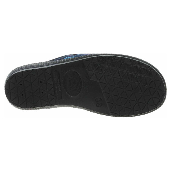 detail Dámske domáce papuče Rogallo 3360-082 modrá