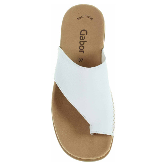 detail Dámske papuče Gabor 03.700.21 weiss