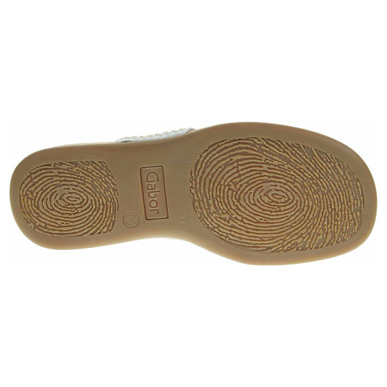 detail Dámske papuče Gabor 03.700.21 weiss