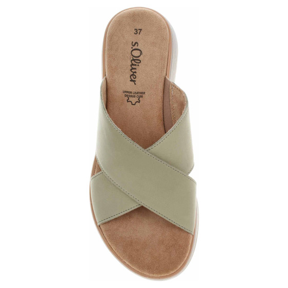 detail Dámske papuče s.Oliver 5-27202-42 pistachio