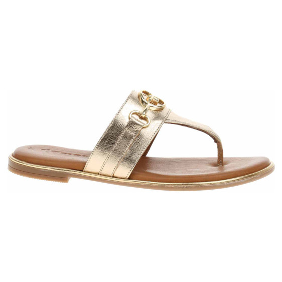 detail Dámske papuče Tamaris 1-27106-42 light gold