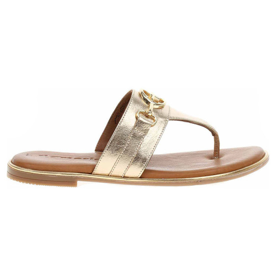 detail Dámske papuče Tamaris 1-27106-42 light gold