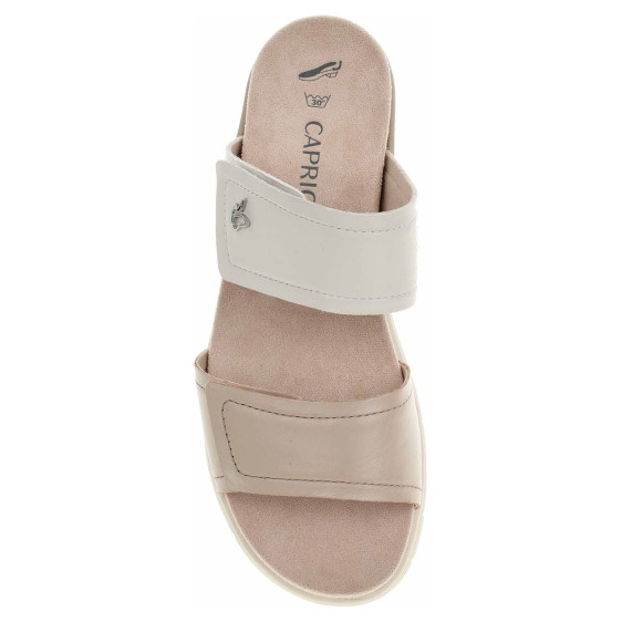 detail Dámske papuče Caprice 9-27200-42 beige comb