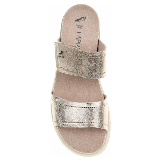 detail Dámske papuče Caprice 9-27200-42 platin metal