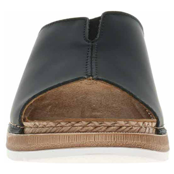 detail Dámske papuče Marco Tozzi 2-27903-42 black