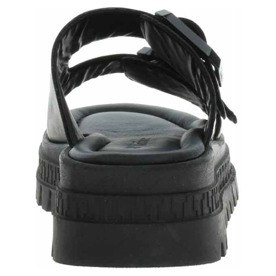 detail Dámske papuče Tamaris 1-27202-44 black leather