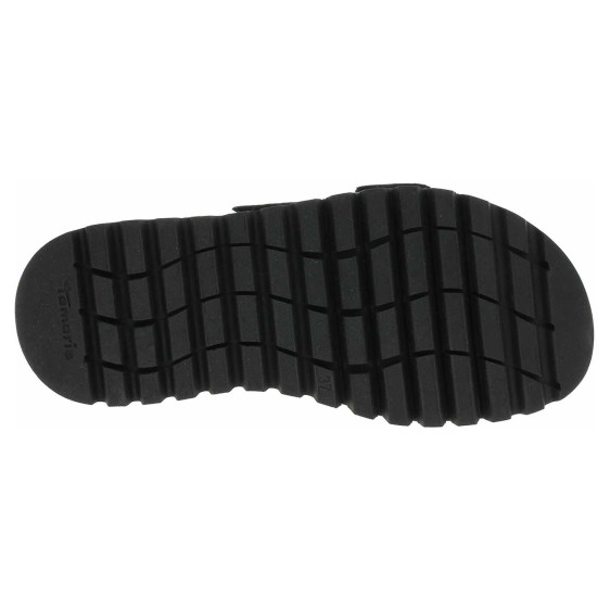 detail Dámske papuče Tamaris 1-27202-44 black leather