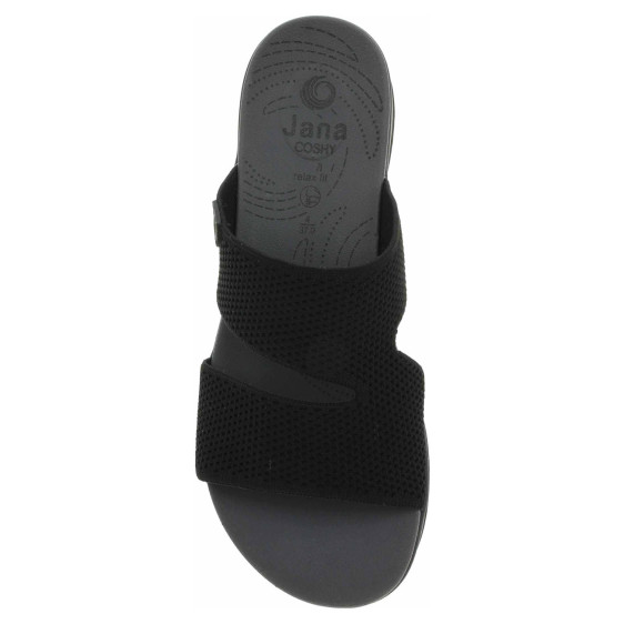 detail Dámske papuče Jana 8-27270-43 black
