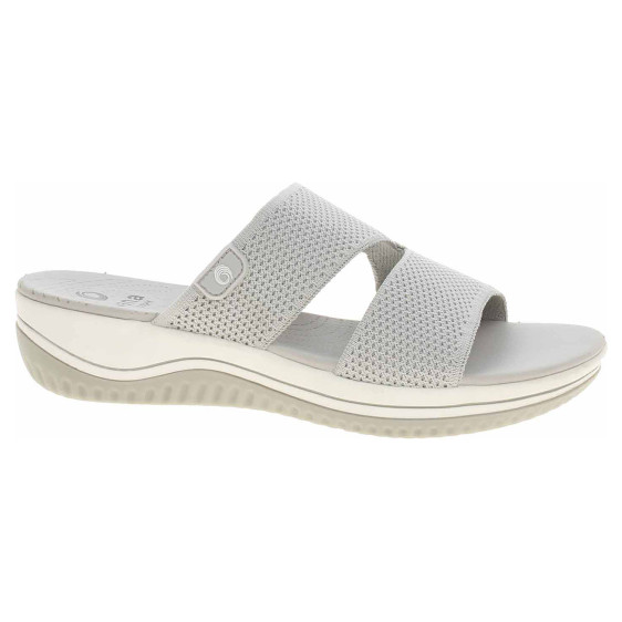 detail Dámske papuče Jana 8-27270-43 lt grey