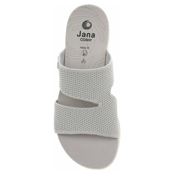 detail Dámske papuče Jana 8-27270-43 lt grey
