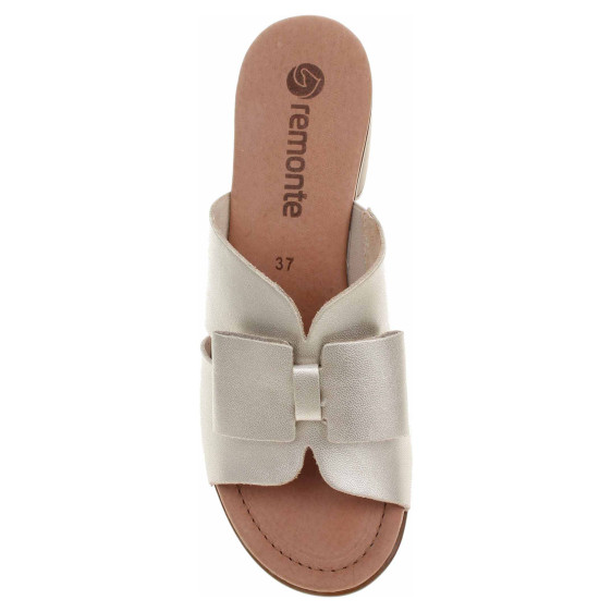 detail Dámske papuče Remonte R8759-90 gold