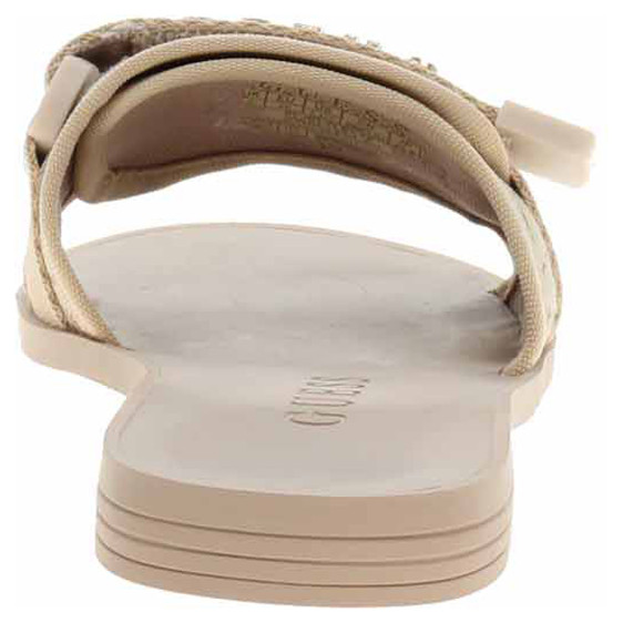 detail Dámske papuče Guess FLJELYLEL19-GOLD