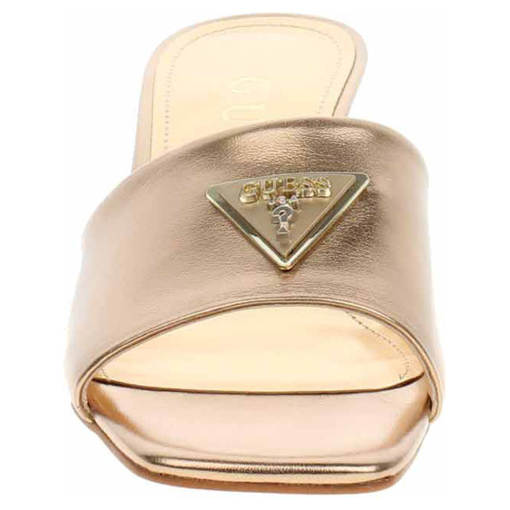 detail Dámske papuče Guess FLJLUSLEL03-BRONZ