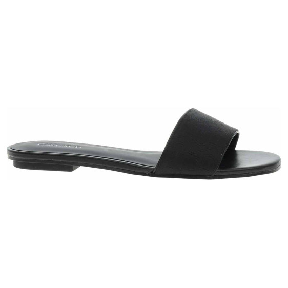 detail Dámske papuče Calvin Klein HW0HW02388 BEH Ck Black