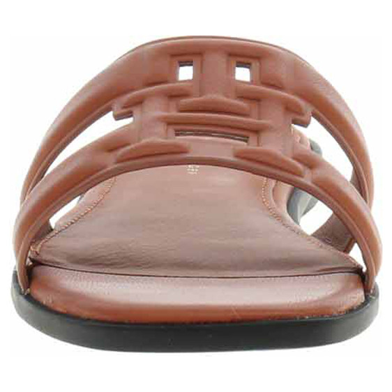 detail Dámske papuče Tommy Hilfiger FW0FW08671 GPA Cinnamon Bark
