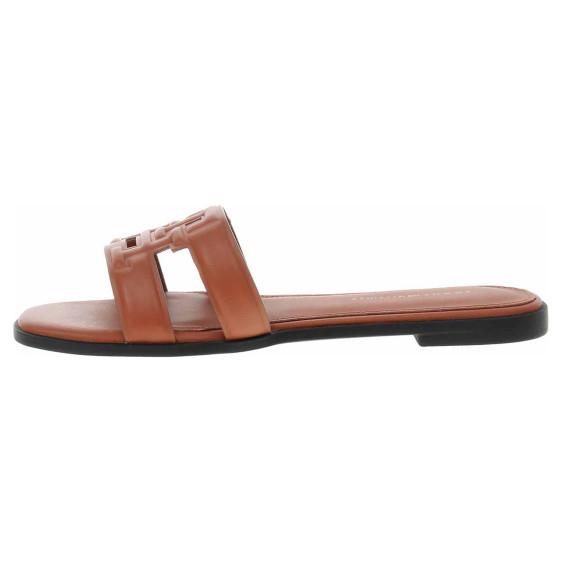 detail Dámske papuče Tommy Hilfiger FW0FW08671 GPA Cinnamon Bark