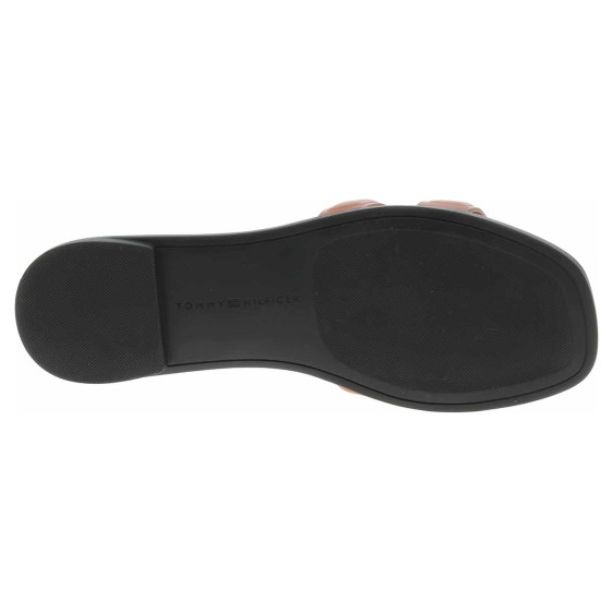 detail Dámske papuče Tommy Hilfiger FW0FW08671 GPA Cinnamon Bark