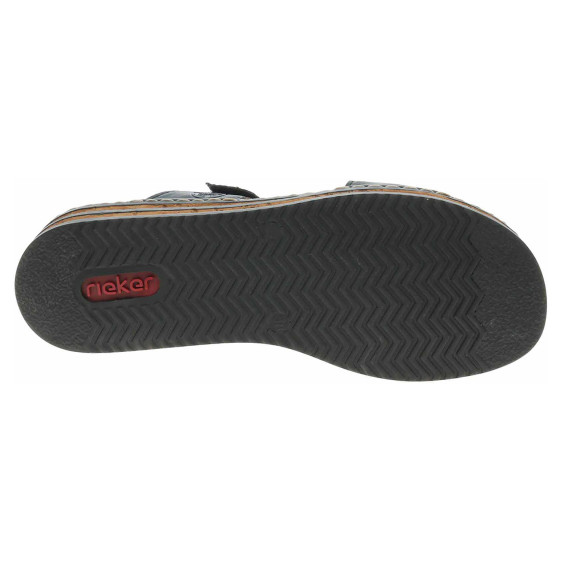 detail Dámske papuče Rieker 62936-14 blau