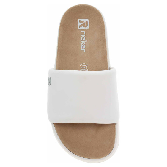 detail Dámske papuče Rieker W3250-80 weiss