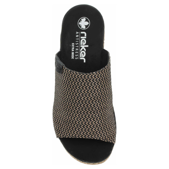 detail Dámske papuče Rieker 62768-90 schwarz