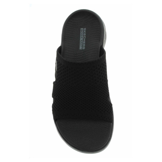 detail Skechers Go Walk Flex Sandal - Elation black