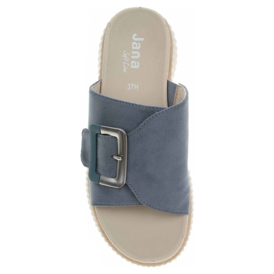 detail Dámske papuče Jana 8-27265-44 denim