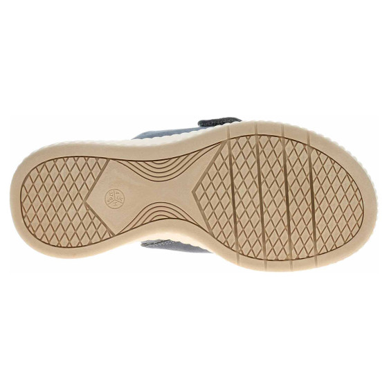 detail Dámske papuče Jana 8-27265-44 denim