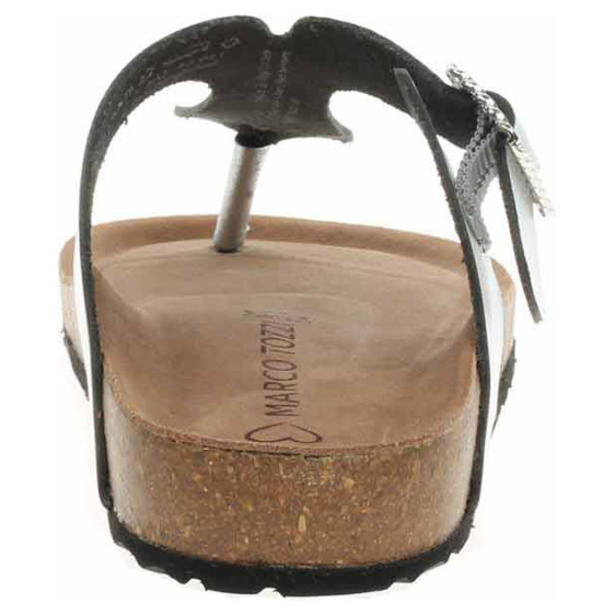 detail Dámske papuče Marco Tozzi 2-27402-44 silver