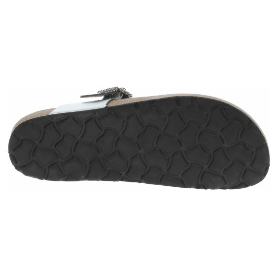 detail Dámske papuče Marco Tozzi 2-27402-44 silver