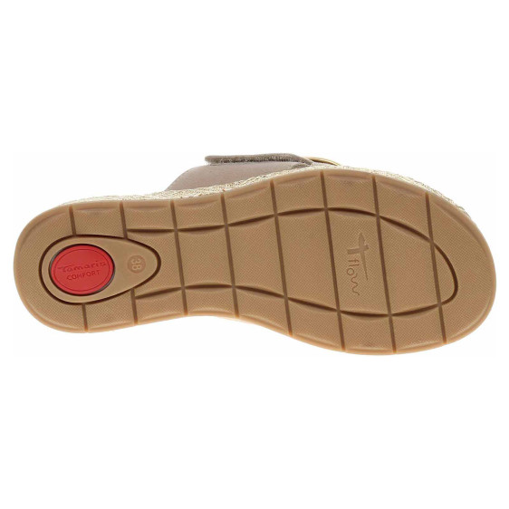 detail Dámske papuče Tamaris 8-87207-44 beige