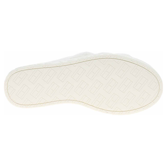 detail Dámske papuče Tommy Hilfiger EN0EN02465 Ecru