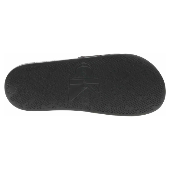 detail Dámske plážové papuče Calvin Klein YW0YW01713 0GJ Triple Black