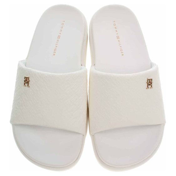 detail Tommy Hilfiger dámské plážové FW0FW08526 YBH Ancient White