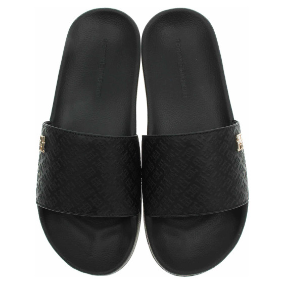 detail Tommy Hilfiger dámské plážové FW0FW08525 BDS Black