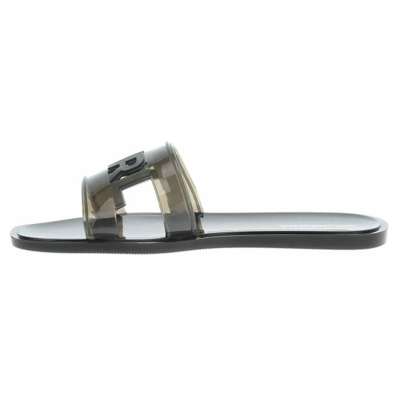 detail Karl Lagerfeld dámské plážové KL80005T V00 Black Rubber