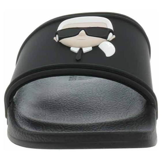 detail Karl Lagerfeld dámské plážové KL80905A V00 Black Rubber