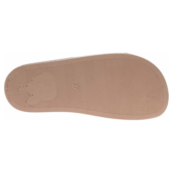 detail Dámske papuče Karl Lagerfeld KL80915 0T8 Stone Lthr