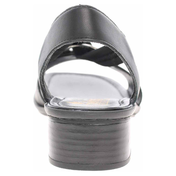 detail Dámske sandále Rieker 62662-01 schwarz