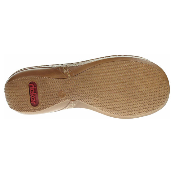 detail Dámske sandále Rieker 62850-90 metallic