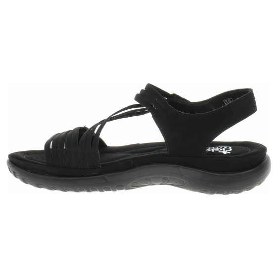 detail Dámske sandále Rieker 64870-02 schwarz