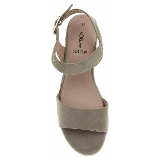detail Dámske sandále s.Oliver 5-28713-42 pistachio