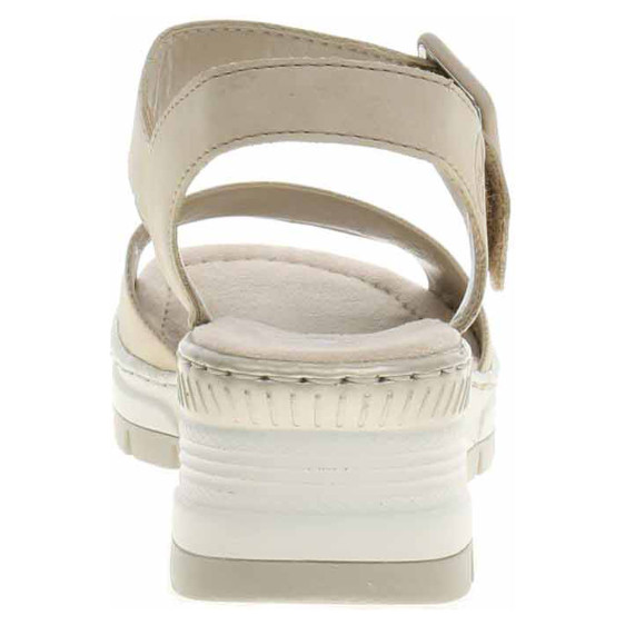 detail Dámske sandále Rieker 66466-60 beige